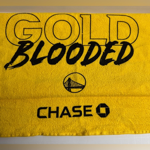 Golden State Warriors GOLD BLOODED Rally Towel - Picture 6 of 6